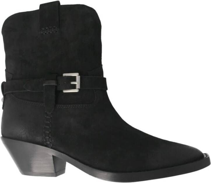 Ash Ankle Boots Zwart Dames