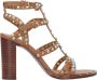 Ash Bruine Leren Sandalen met Stenen Brown Dames - Thumbnail 1