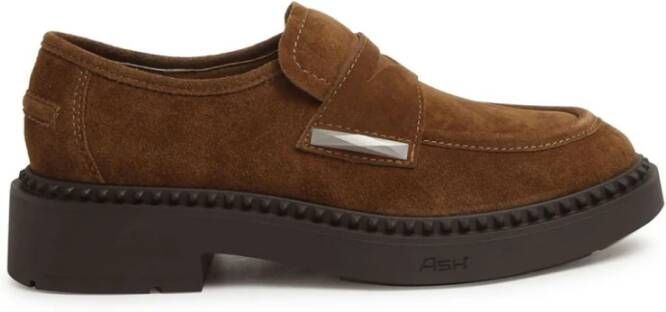 Ash Bruine Mocassins Elegante Schoenen Brown Dames