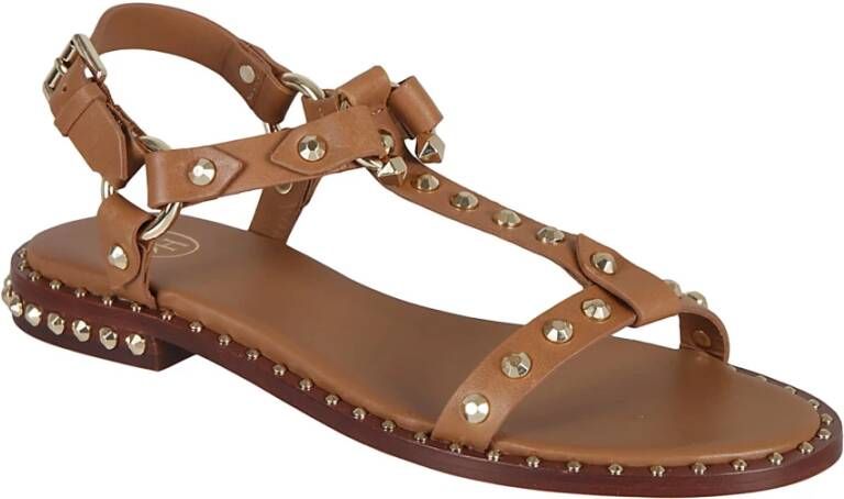 Ash Cinnamon Ariel Gold Sandalen Brown Dames