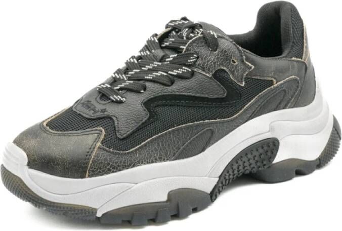 Ash Dames Beige Zwart Addict Schoenen Black Dames