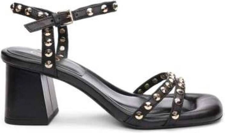 Ash Flat Sandals Black Dames