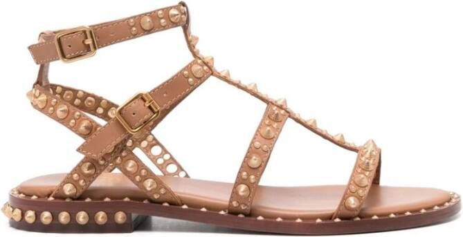 Ash Flat Sandals Brown Dames