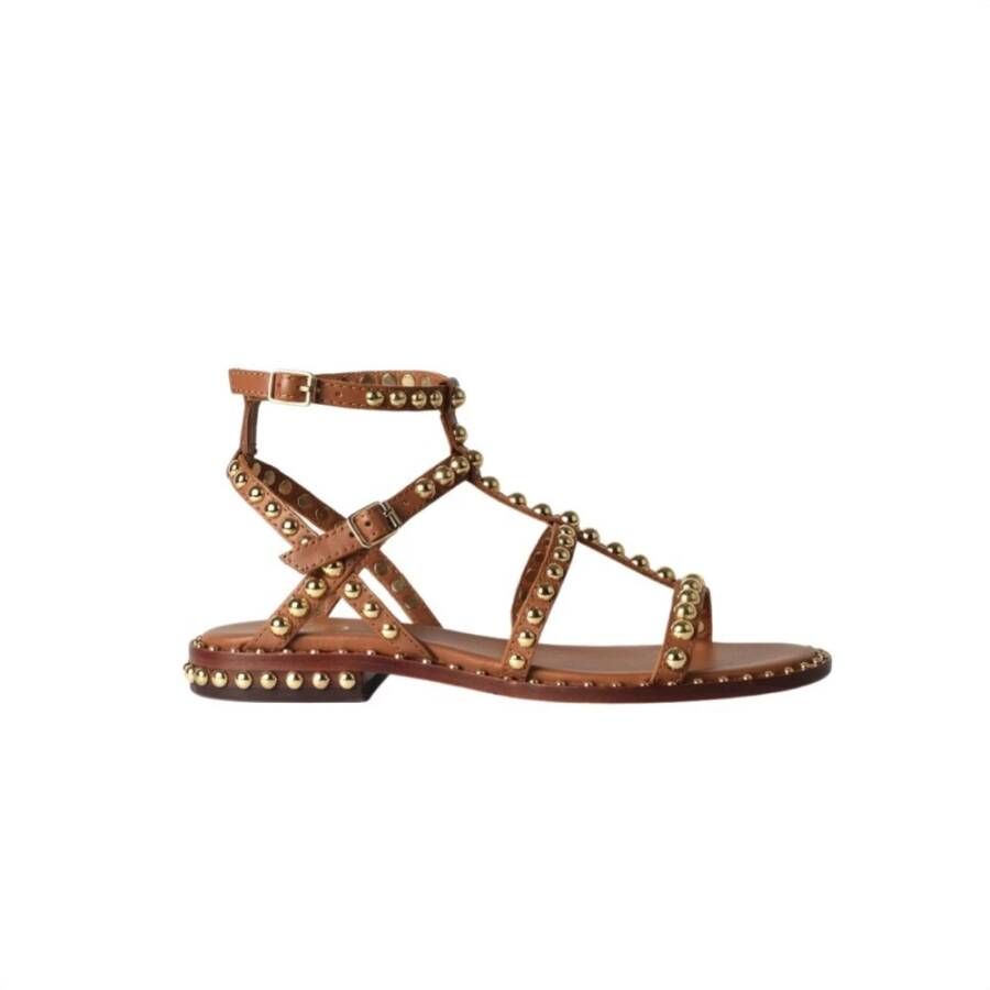 Ash Flat Sandals Bruin Dames