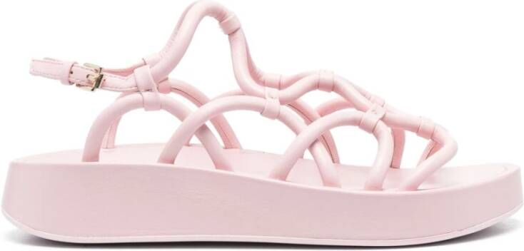 Ash Venus Platform Strappy Sandalen Pink Dames