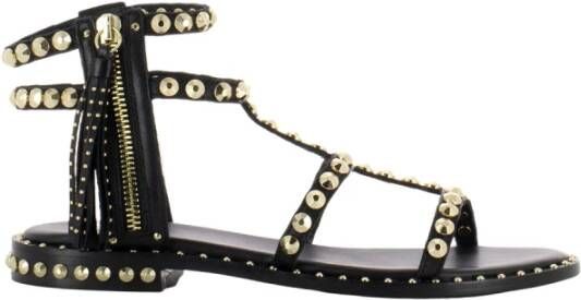 Ash Zwarte en Zwart Grijs Sandalen Black Dames