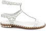 Ash Gladiator Stijl Witte Leren Sandalen White Dames - Thumbnail 1