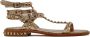 ASH Sandalen Dames Play Maat: 40 Materiaal: Leer Kleur: Goud - Thumbnail 2