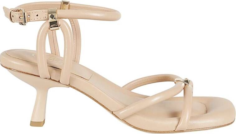 Ash High Heel Sandals Beige Dames