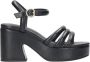 Ash High Heel Sandals Black Dames - Thumbnail 1