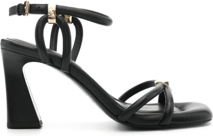 Ash High Heel Sandals Black Dames