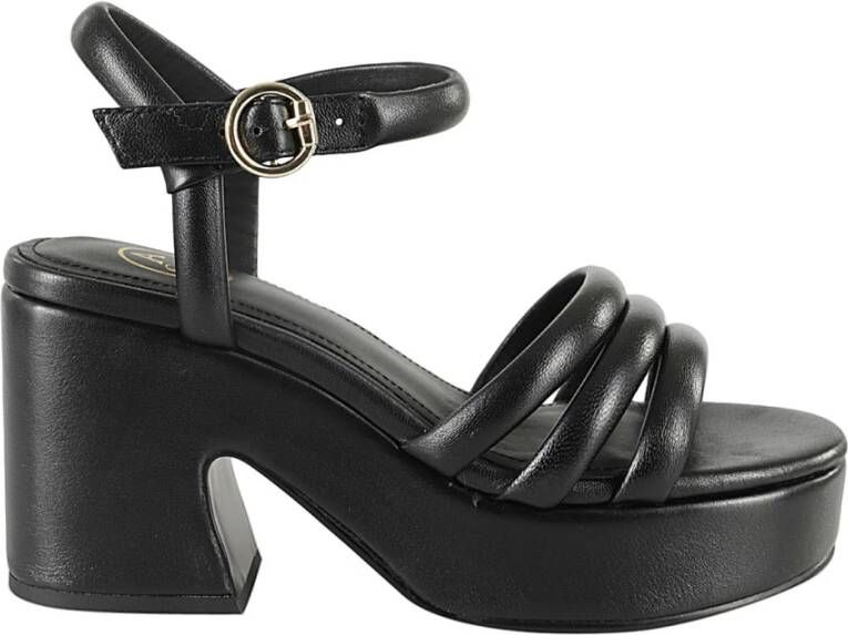 Ash High Heel Sandals Black Dames