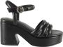 Ash High Heel Sandals Black Dames - Thumbnail 1