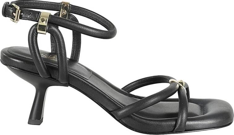 Ash High Heel Sandals Black Dames