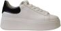 Ash Witte Leren Sneakers met Contrasterende Hiel White Dames - Thumbnail 1