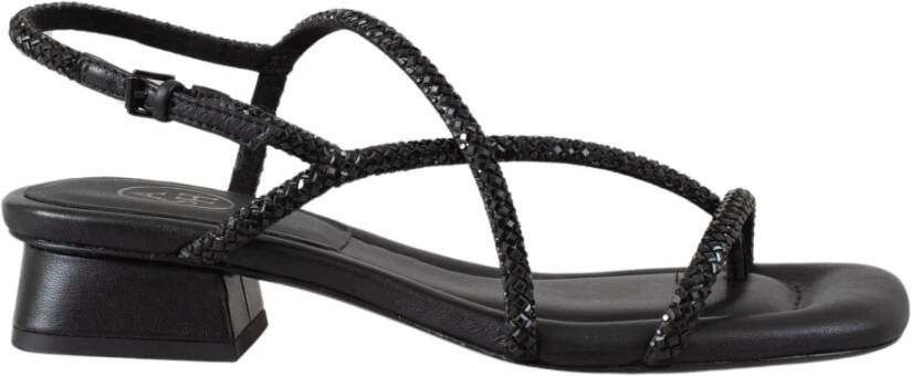 Ash Minimalistische Strappy Sandalen Isla Black Dames