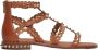 Ash Platte Sandalen Pixel Sandaal Brown Dames - Thumbnail 3