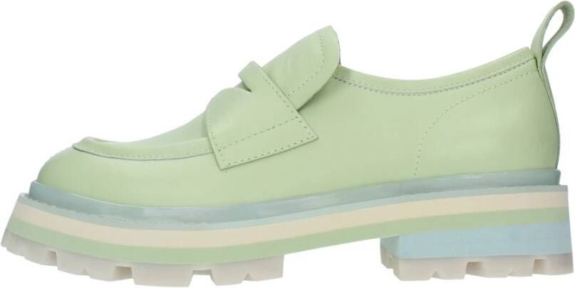 Ash Platte schoenen Groen Green Dames