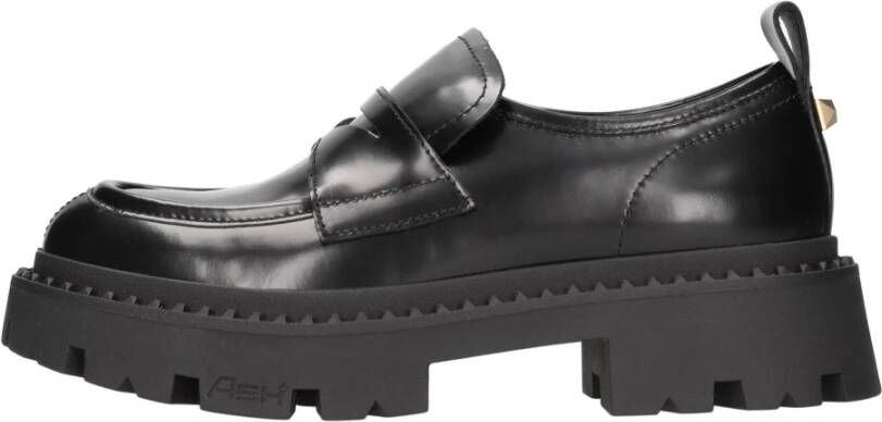 Ash Platte schoenen Zwart Black Dames