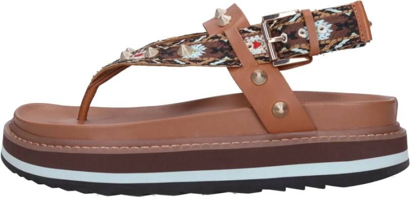 Ash Sandalen Bruin Brown Dames