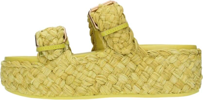 Ash Sandalen Geel Yellow Dames