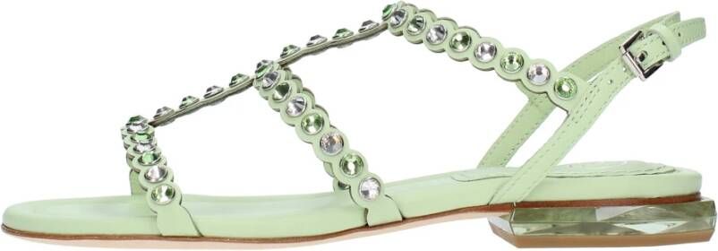 Ash Sandalen Groen Green Dames