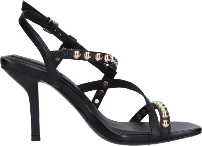 Ash Verhoog je stijl met hoge hak sandalen Black Dames