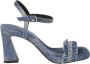 Ash High Heel Sandals Blue Dames - Thumbnail 1