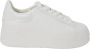 Ash Wit leren platform sneakers White Dames - Thumbnail 4