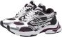 Ash Sportieve Race Sneaker met Patent Silver Black Plum Design Purple Dames - Thumbnail 1