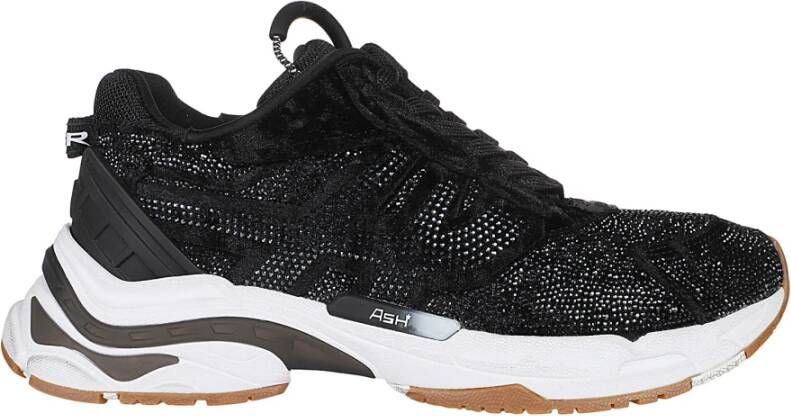 Ash Sportieve Strass Sneakers Black Dames