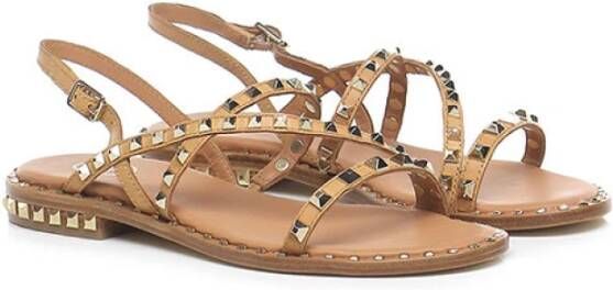 Ash Stijlvolle Sandalen voor Zomerdagen Beige Dames