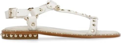 Ash Studded Beige Leren Sandalen Beige Dames