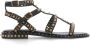 Ash Studded Leren Sandalen Black Dames - Thumbnail 1