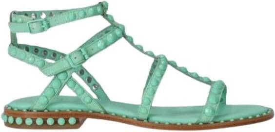 Ash Studded Strap Sandalen Green Dames