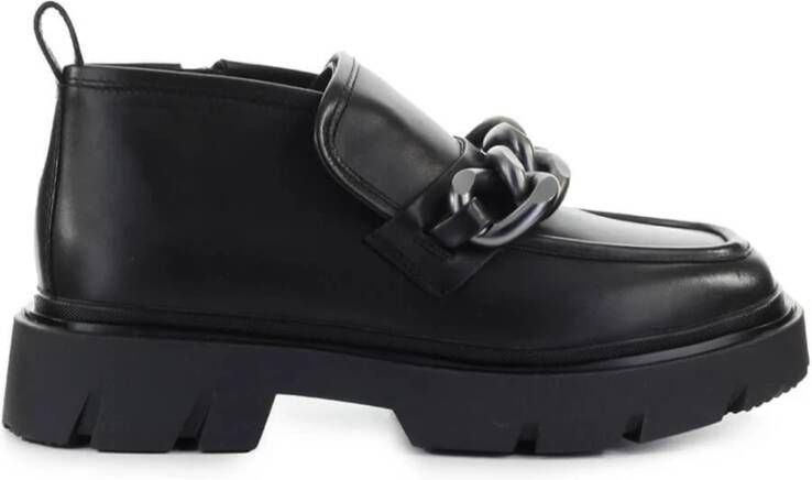 Ash Universele Chain Loafers Black Dames