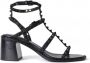 Ash Verhoog je stijl met hoge hak sandalen Zwart Dames - Thumbnail 1