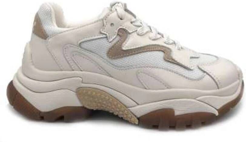 Ash Witte Leren Sneaker Addict White Dames