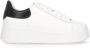 Ash Witte Leren Sneakers met Contrasterende Hiel White Dames - Thumbnail 1