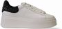 Ash Witte Leren Stoffen Sneakers Rubberen Zool White Dames - Thumbnail 10