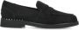 Ash Zwarte Koeienharen Loafers Ronde Neus Black Dames - Thumbnail 1