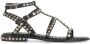 Ash Zwarte Leren Sandalen met Studs Black Dames - Thumbnail 2