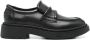 Ash Zwarte Leren Slip-On Penny Loafers Black Dames - Thumbnail 1