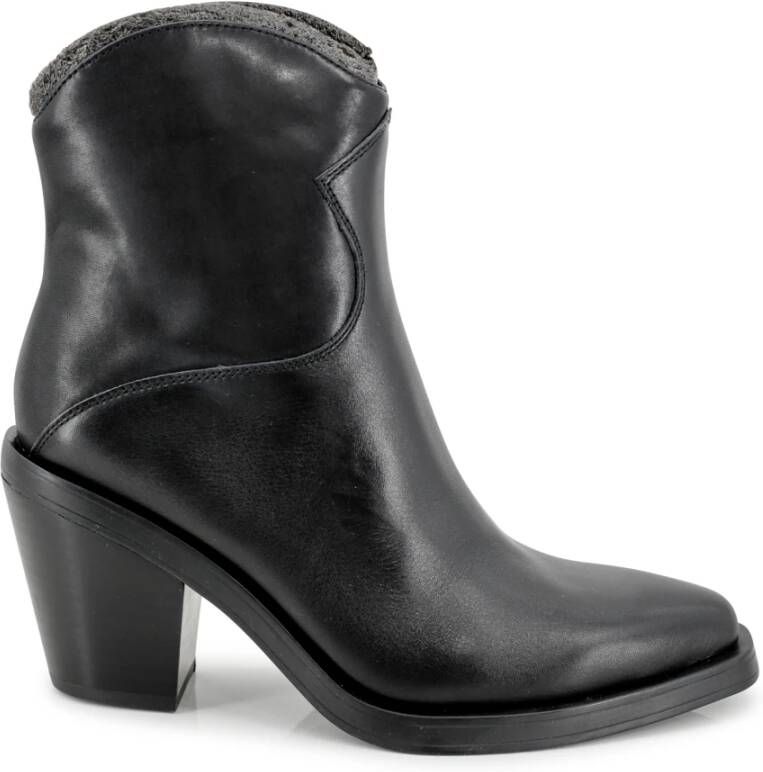 Ash Zwarte platte schoenen Black Dames