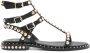 Ash Zwarte Studded Cage Sandalen Black Dames - Thumbnail 1