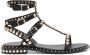 Ash Zwarte Studded Cage Sandalen Black Dames - Thumbnail 1