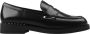 Ash Zwarte Studs Loafers Rubberen Zool Black Dames - Thumbnail 1