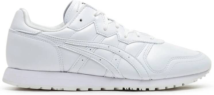 Comme des Garçons Witte Leren Lage Sneakers White Heren