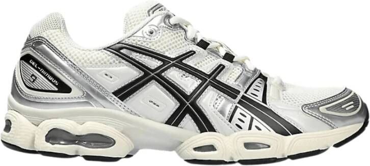 ASICS Cream Black Gel-Nimbus 9 Schoenen White Heren