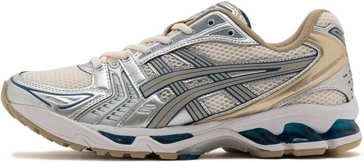 ASICS Witte hardloopschoenen Gel Kayano 14 Multicolor